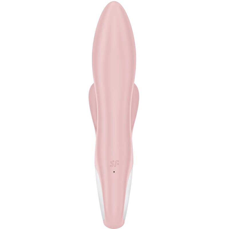 SATISFYER - AIR PUMP BUNNY 3 VIBRATORE GONFIABILE CONIGLIO ROSA