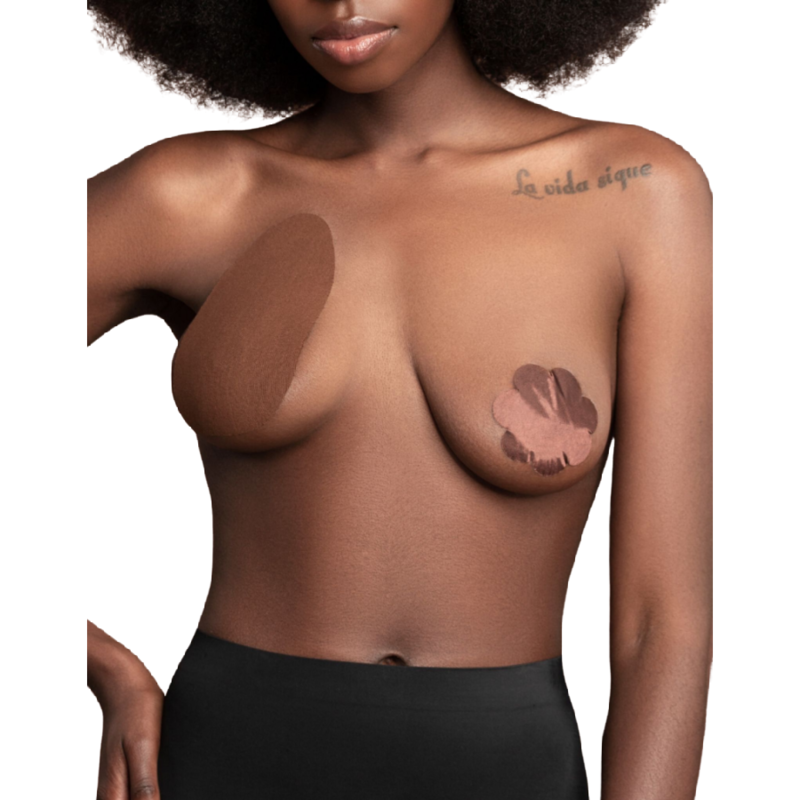 BYE-BRA - AUGMENTATEUR DE POITRINE + 3 PAIRES DE SOUTIENS-GORGE BEIGE SATI CUP A/C