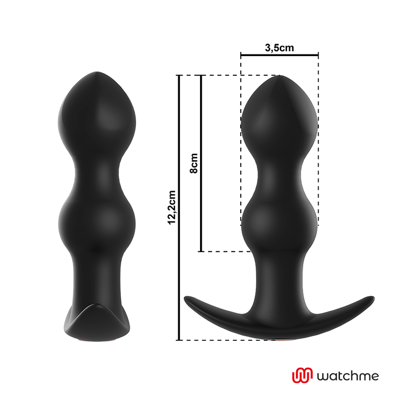 ANBIGUO - WATCHME REMOTE CONTROL TIBERIO ANAL VIBRATOR PLUG