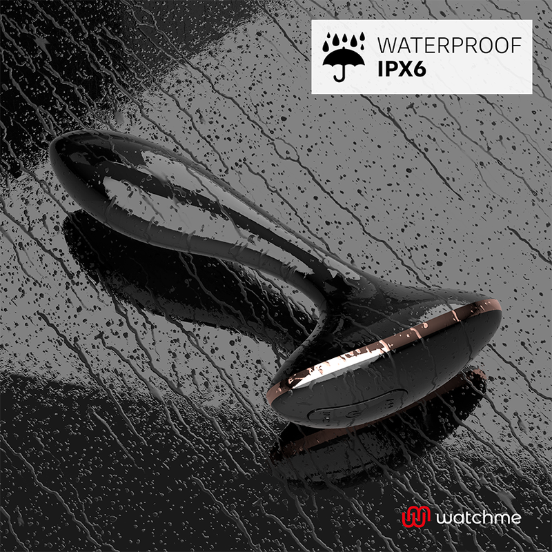 ANBIGUO - VIBRATEUR À TÉLÉCOMMANDE WATCHME PLUG ANAL VERNET