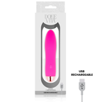 DOLCE VITA - RECHARGEABLE FOUR PINK VIBRATOR 7 SPEED