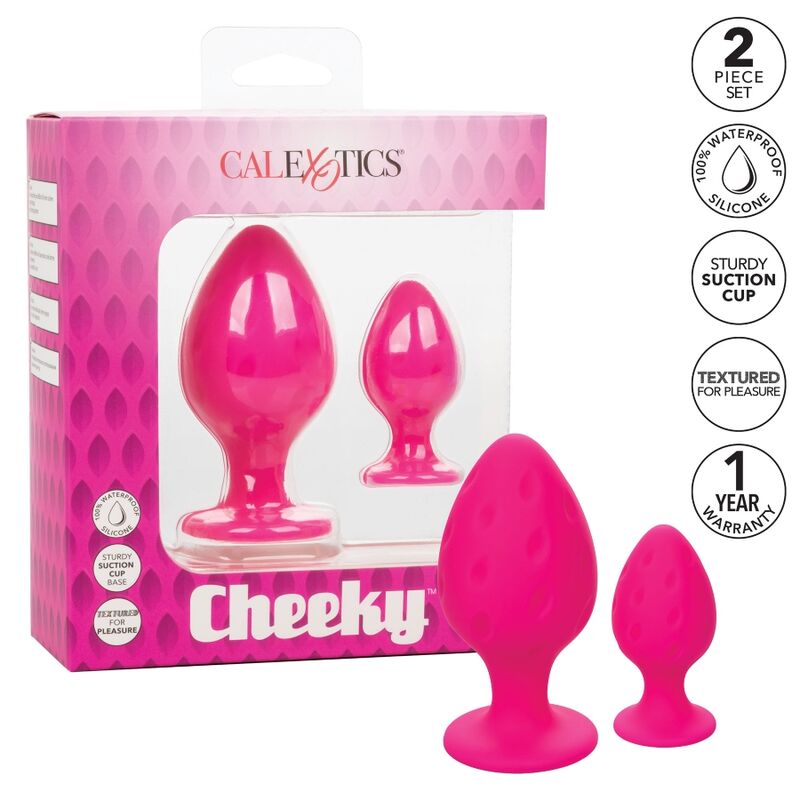 CALEXOTICS - BUTTPLUG ROSES ÉCLATANTES
