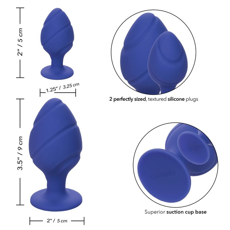 CALEXOTICS - PURPLE CHEEKY BUTTPLUG