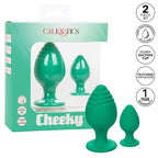 CALEXOTICS - BOUCHON DE FESSES VERT ÉCLATANT