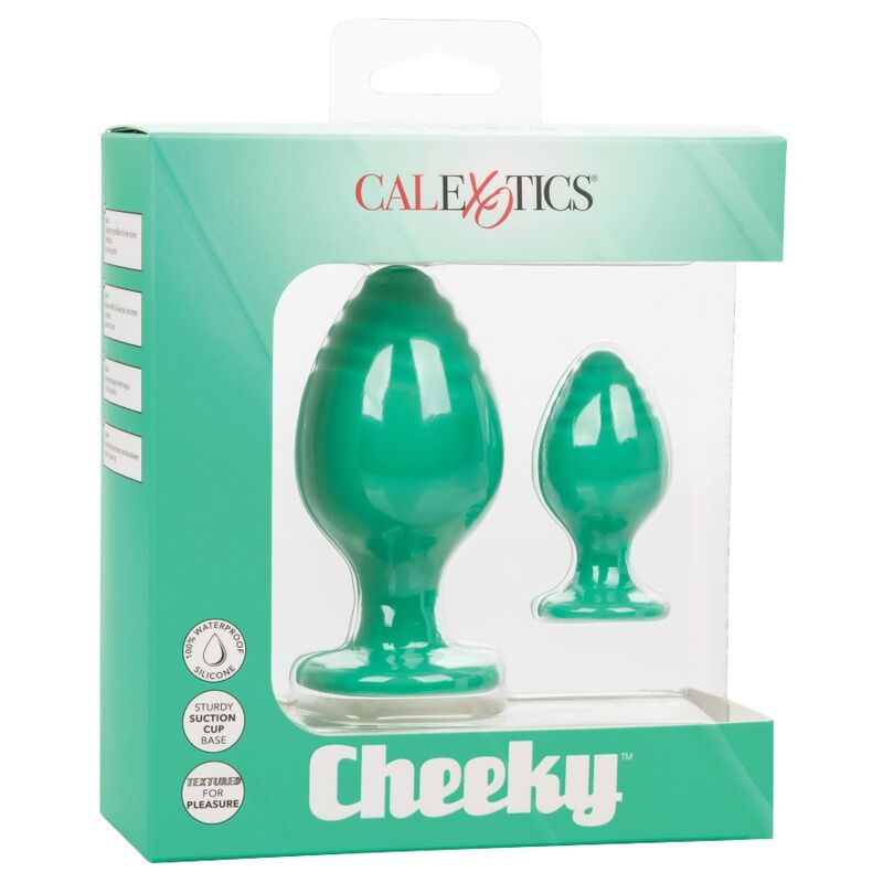 CALEXOTICS - BOUCHON DE FESSES VERT ÉCLATANT