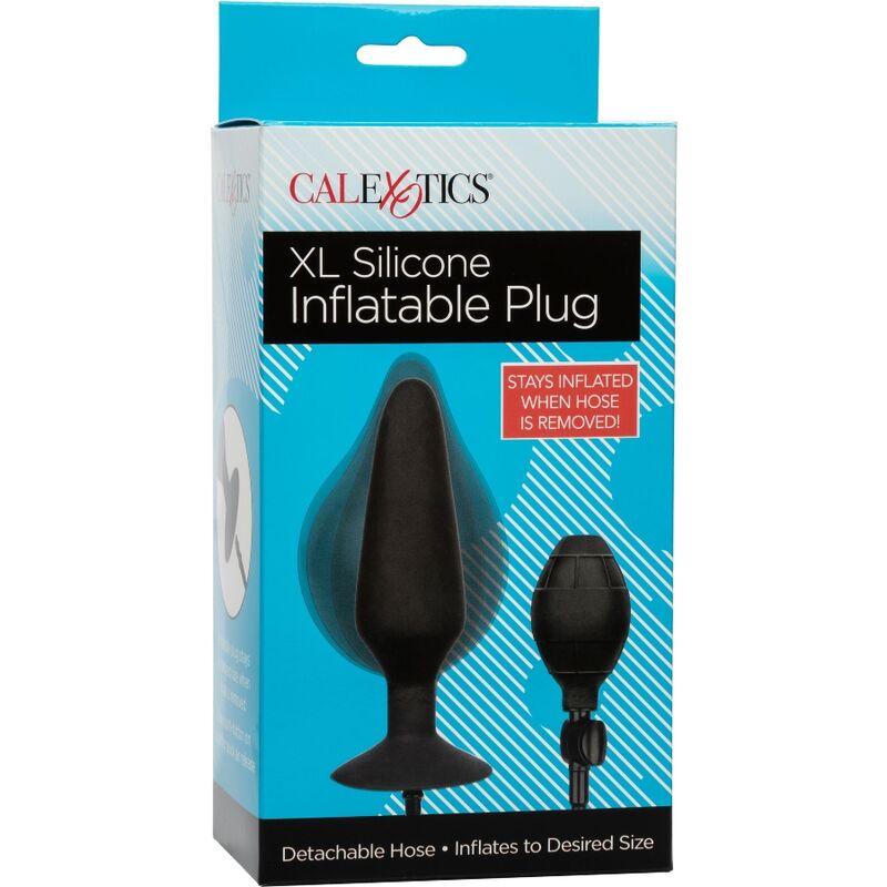 CALEXOTICS - XL INFLATABLE SILICONE PLUG