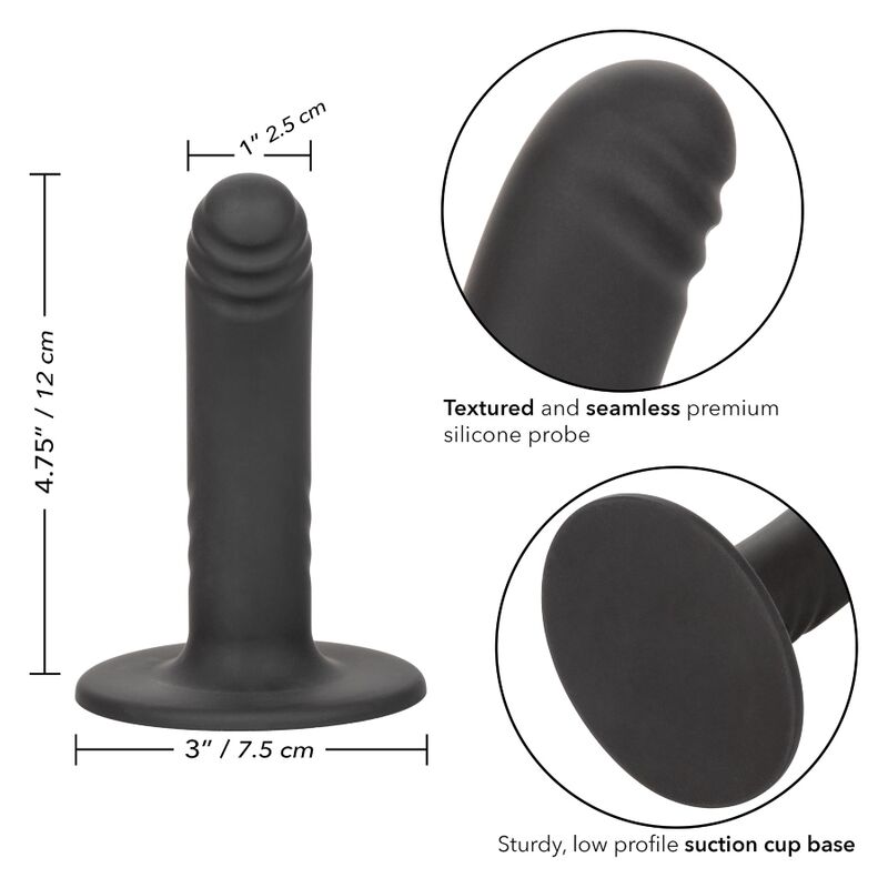 CALEXOTICS - 12 CM LIMITLESS DILDO COMPATIBLE WITH HARNESS