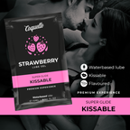 COQUETTE CHIC DESIRE - KISSABLE WATER-BASED STRAWBERRY POCKET LUBRICANT 10 ML
