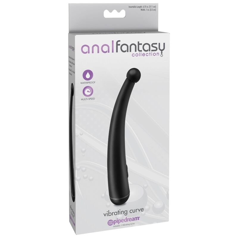 Fantaisie anale - Vibrateur incurvé