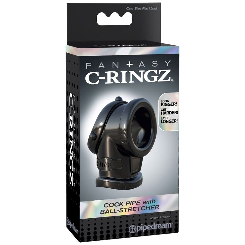 FANTASY C-RINGZ - TUYAU À PÉNIS AVEC BOULE D'EXTENSIONS
