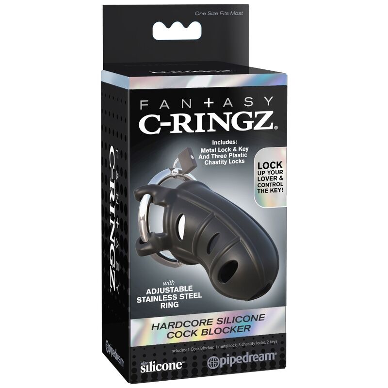 FANTASY C-RINGZ - BLOQUEUR DE PÉNIS EXTRÊME EN SILICONE