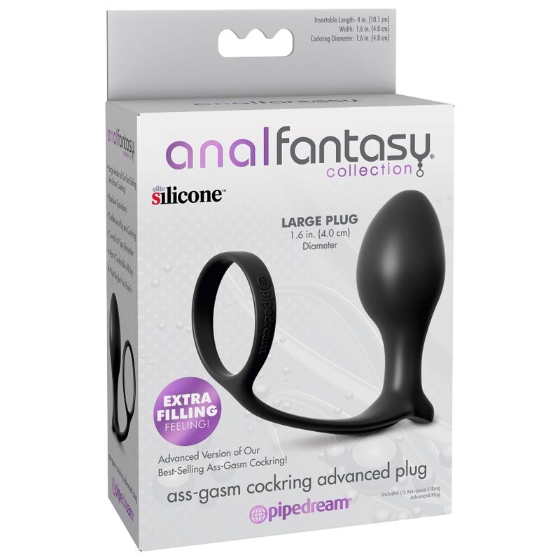 ANAL FANTASY - ASS-GASM ADVANCED RING COLLECTION WITH BUTTER PLUG