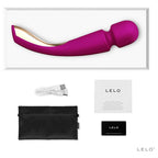 LELO SMART WAND MEDIUM 2 MASSAGER DEEP PINK