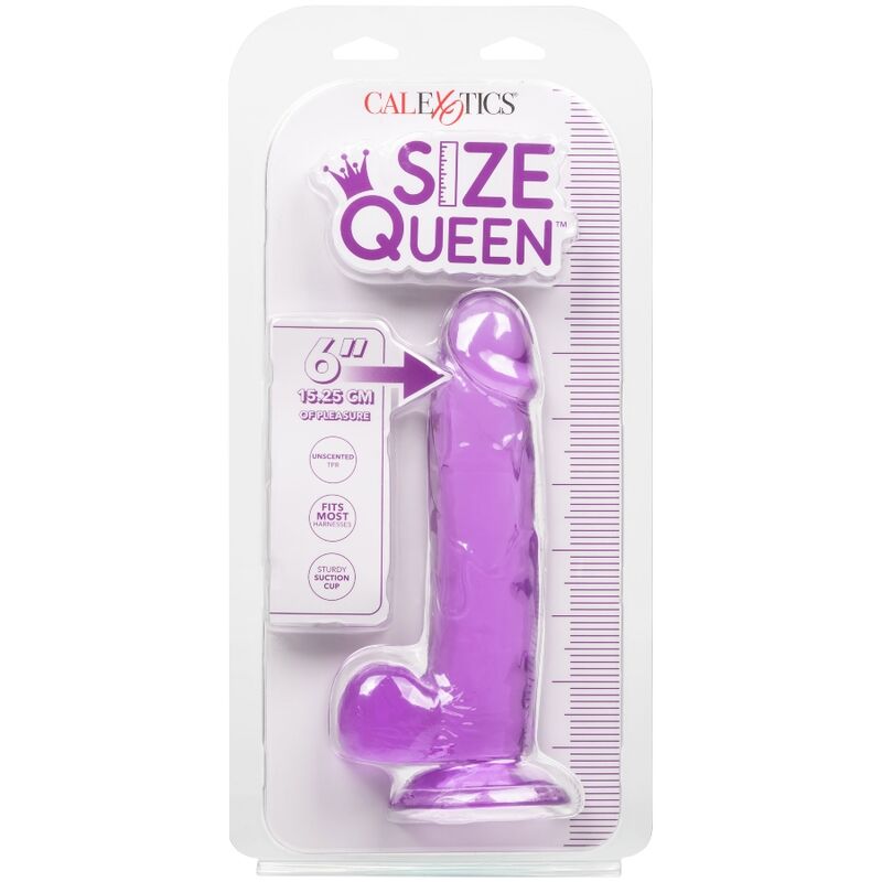 CALEXOTICS - PURPLE QUEEN DILDO 15.3 CM