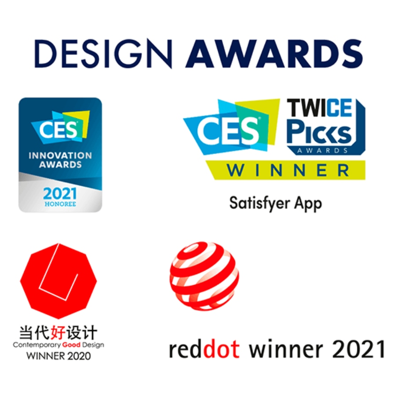 SATISFYER - FUN PURPLE DOUBLE PARTNER VIBRATOR