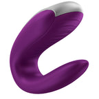 SATISFYER - FUN PURPLE DOUBLE PARTNER VIBRATOR