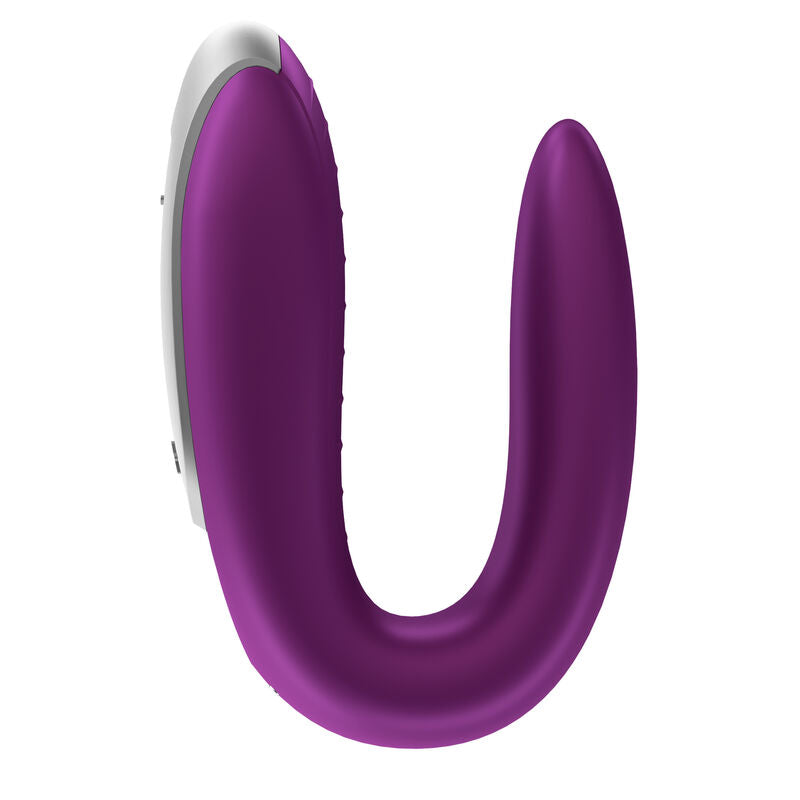 SATISFYER - FUN PURPLE DOUBLE PARTNER VIBRATOR
