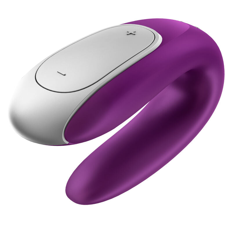 SATISFYER - FUN PURPLE DOUBLE PARTNER VIBRATOR