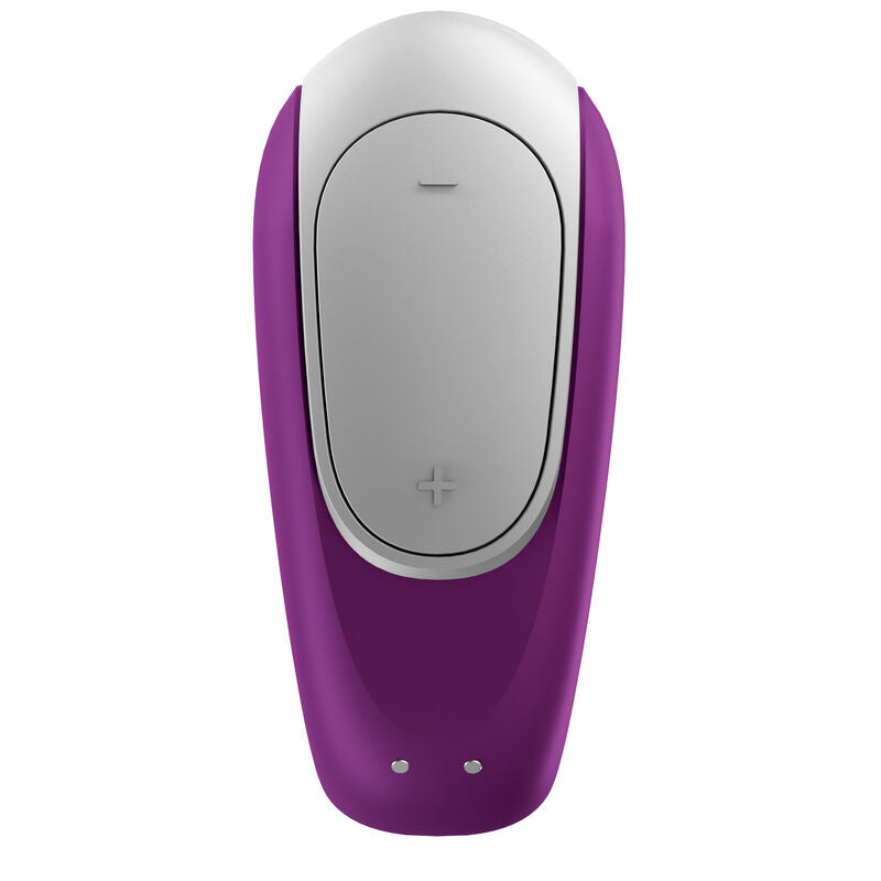 SATISFYER - FUN PURPLE DOUBLE PARTNER VIBRATOR