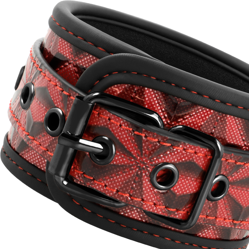 BEGME - PREMIUM RED EDITION HANDCUFFS WITH NEOPRENE LINING