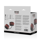 BEGME - PREMIUM RED EDITION HANDCUFFS WITH NEOPRENE LINING