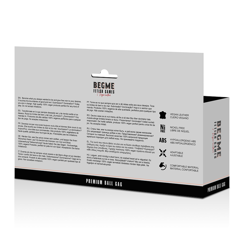 BEGME - RED EDITION IN VEGAN LEATHER