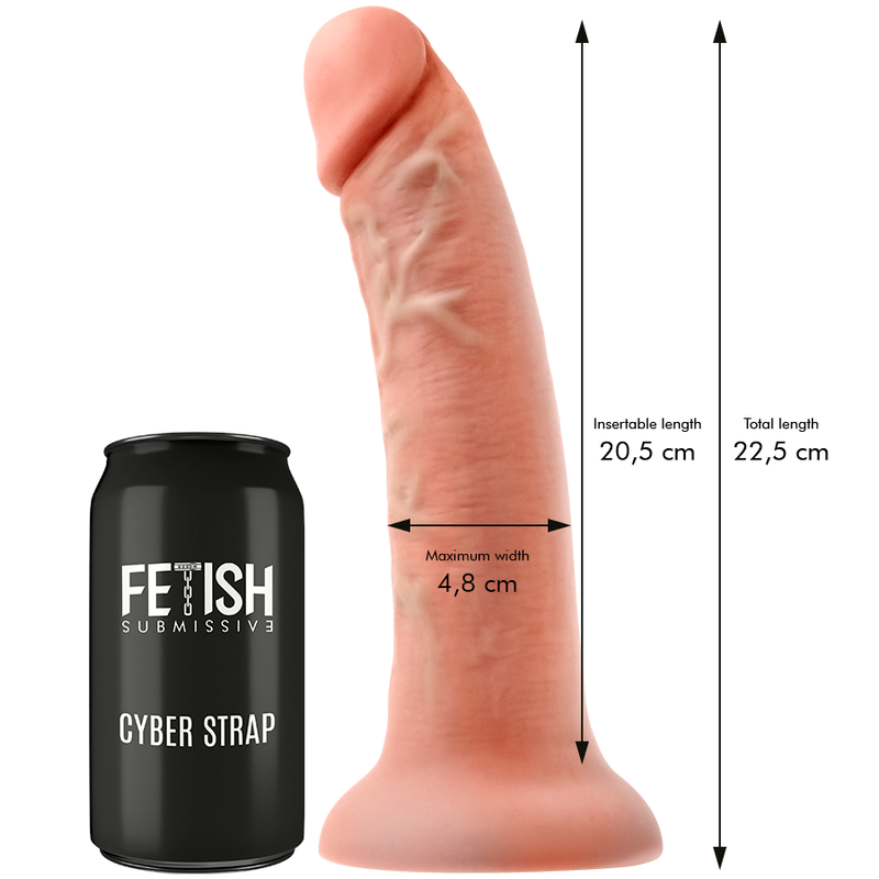 FETISH SUBMISSIVE CYBER STRAP - HARNESS WITH REMOTE CONTROL DILDO TECHNOLOGY WATCHME L
