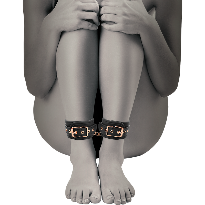 COQUETTE CHIC DESIRE - PATTERNED ANKLE CUFFS WITH NEOPRENE LINING