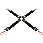 COQUETTE CHIC DÉSIR - CRAVATE À MOTIFS EN CUIR VEGAN