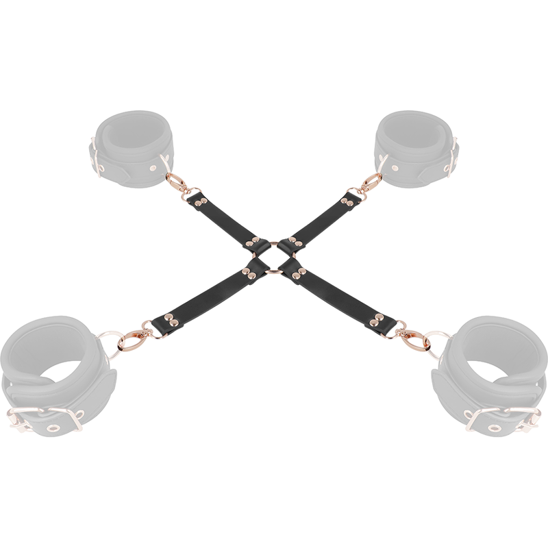 COQUETTE CHIC DÉSIR - CRAVATE À MOTIFS EN CUIR VEGAN