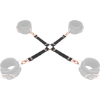 COQUETTE CHIC DÉSIR - CRAVATE À MOTIFS EN CUIR VEGAN