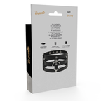 COQUETTE CHIC DESIRE - VEGAN LEATHER FETISH-STYLE CHOKER