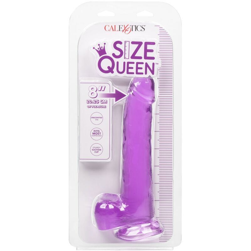 CALEXOTICS - PURPLE QUEEN DILDO 20.3 CM