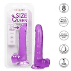CALEXOTICS - DILDO REGINA TAGLIA VIOLA 20.3 CM