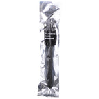 ALL BLACK - SILICONE ANAL SHOWER WITH STOPPER SYSTEM 27 CM