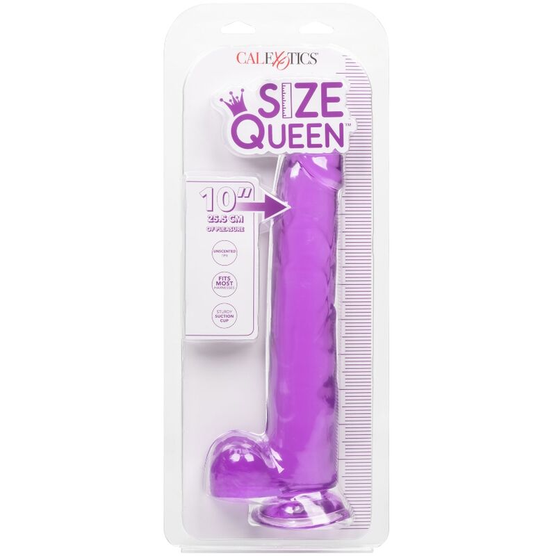 CALEXOTICS - PURPLE QUEEN DILDO 25.5 CM