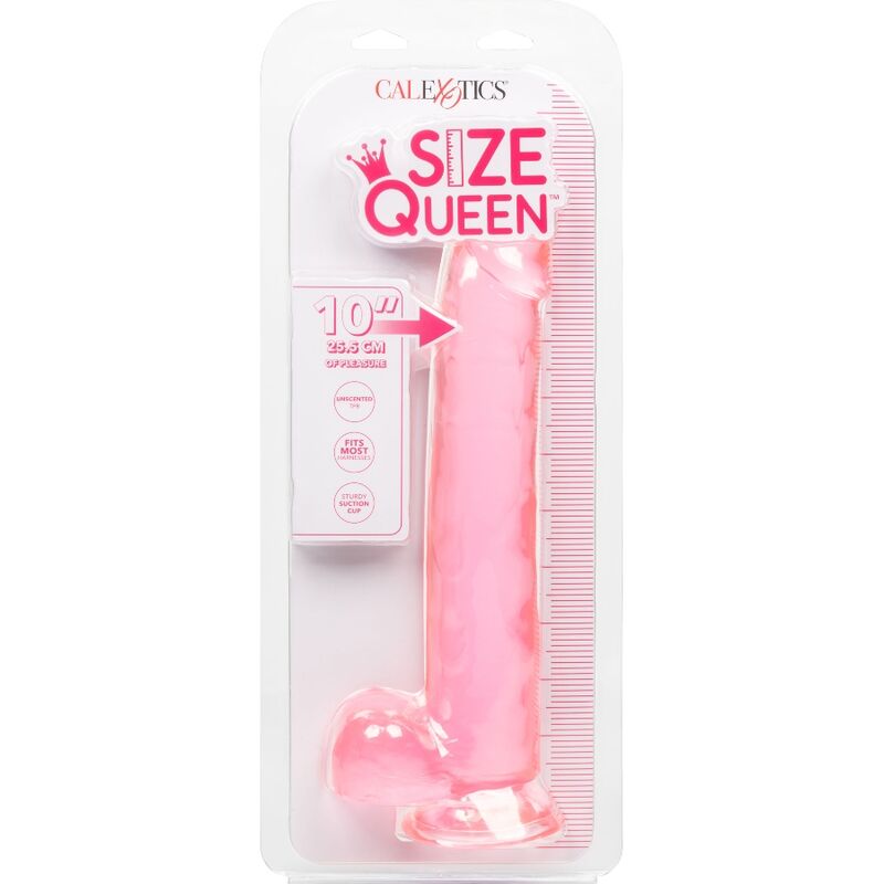CALEXOTICS - QUEEN DILDO SIZE PINK 25.5 CM