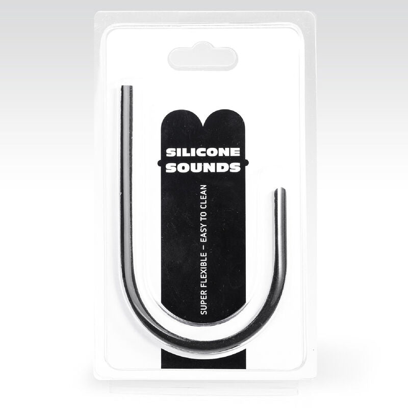 SONDE URÉTHRALE EN SILICONE NOIR - 6 MM