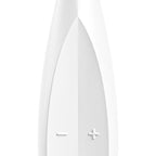 SATISFYER - VIBRATEUR AVEC EMBOUT TOURNANT AMUSANT BLANC