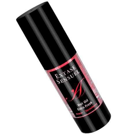 EXTASE SENSUAL - HUILE STIMULANTE FRAISE HEAT TRIP 35 ML