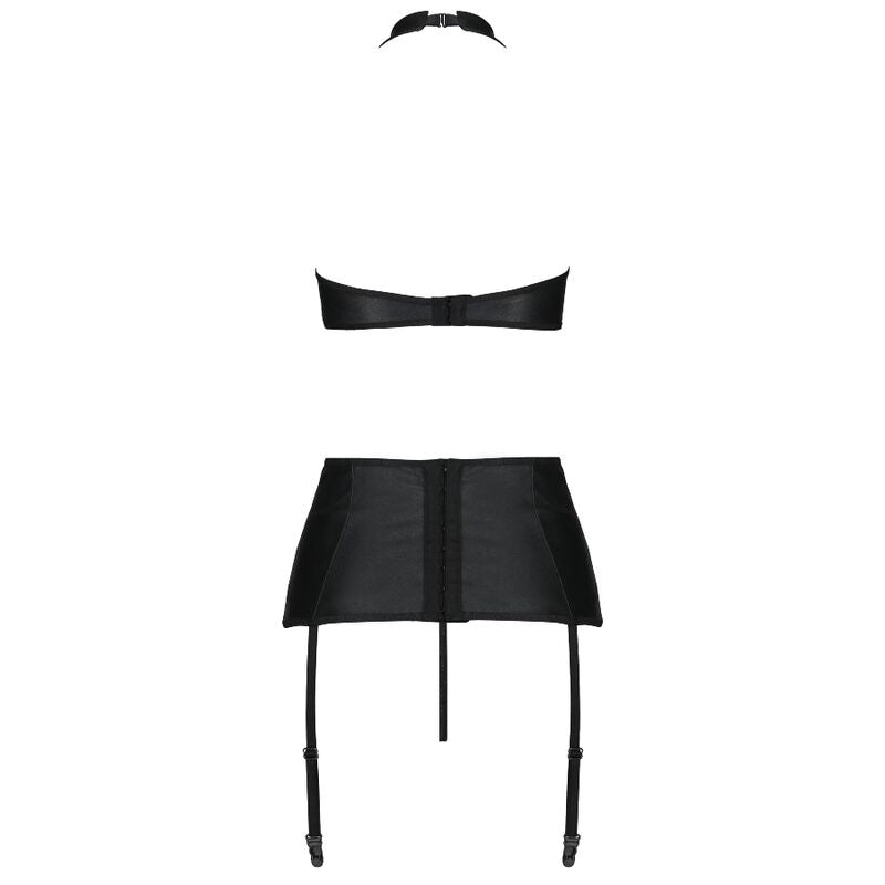 PASSION - NANCY ENSEMBLE EN CUIR ÉCOLOGIQUE S/M