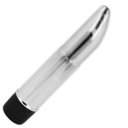 OHMAMA - MINI VIBRATORE ARGENTO 13,5 CM