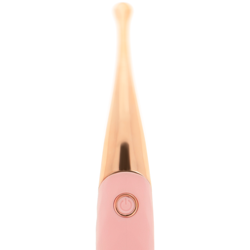 OHMAMA - RECHARGEABLE CLITORAL STIMULATOR 36 MODES ROSE-GOLD