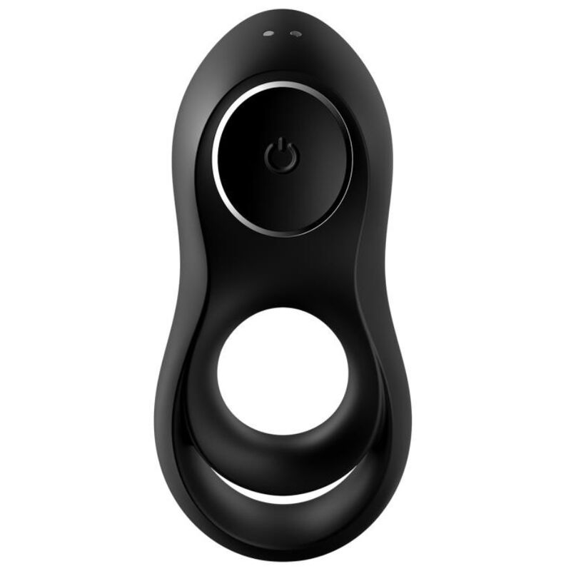 SATISFYER - VIBRATEUR LÉGENDAIRE À DOUBLE ANNEAU NOIR