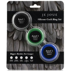 JE JOUE - SILICONE SET OF SILICONE PENIS RINGS