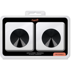 COQUETTE CHIC DESIRE - BLACK CIRCLE NIPPLE COVERS