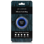 JE JOUE - ANELLO IN SILICONE BLU STRANGOLAMENTO MINIMO