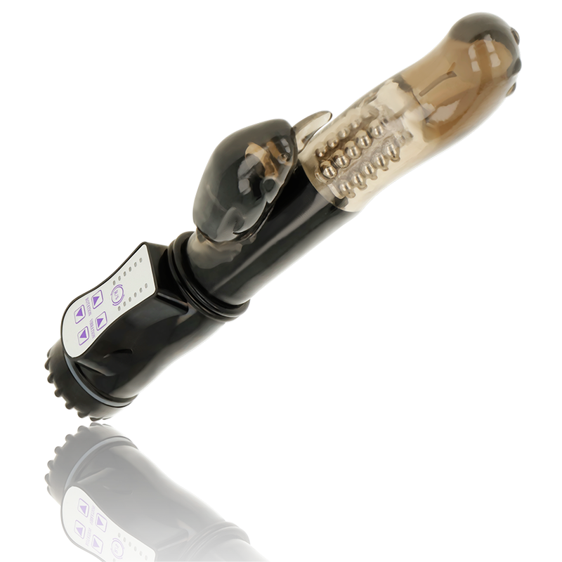 OHMAMA - VIBRATEUR ROTATIF DAUPHIN AVEC STIMULATEUR CLITORIAL