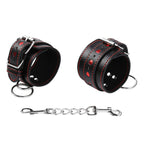 OHMAMA FETISH - HANDCUFFS WITH INLAID HEART