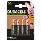 DURACELL - BATTERIA RICARICABILE HR6 AA 2500mAh 4 UNIT